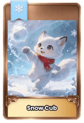 Snow Cub